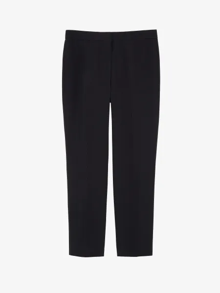 Leaf Crepe Cigarette Trouser