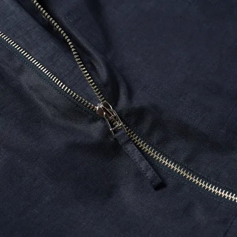 Technical Linen Zip Blouson