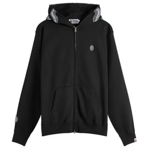 One Point Shark Full Zip Hoodie