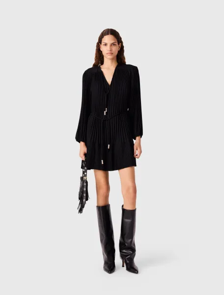 Maje Short pleated dress