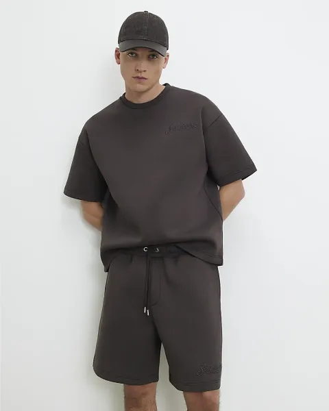 River Island Premium Oversized Sanctuaire T-Shirt