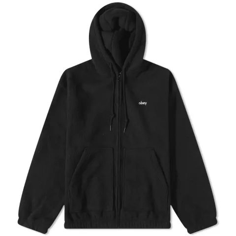 Gaze Fleece Zip Through Hoodie