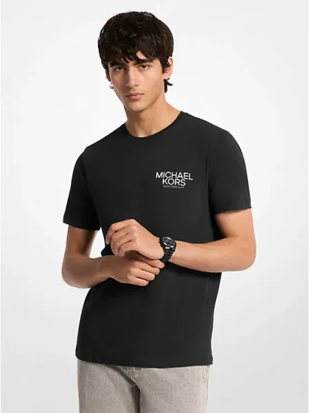 Printed Cotton T-Shirt