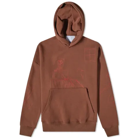 Slow Down Embroidered Hoodie