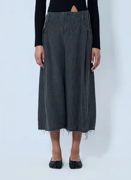 Tuck Wide Pants