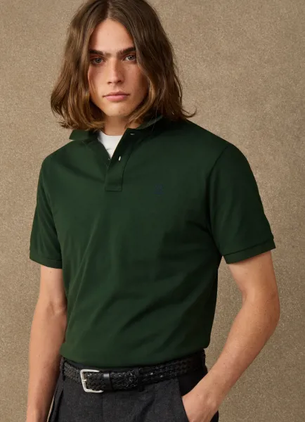 Hackett Classic Fit Short Sleeve Branded Polo