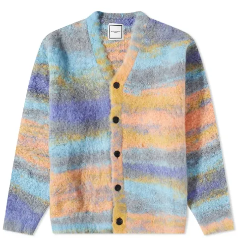 Stripe Knit Cardigan