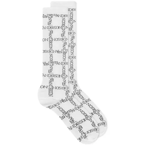 Logo Grid Sports Sock