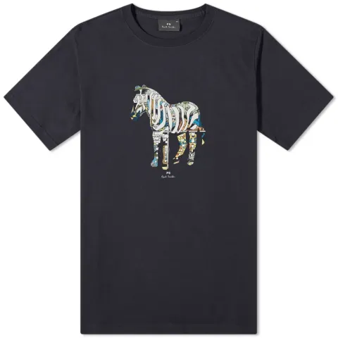 Multicoloured Zebra Tee