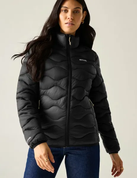 Regatta Hydi Water Repellent Padded Quilted Jacket Black