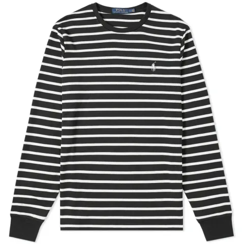 Long Sleeve Pima Stripe Tee