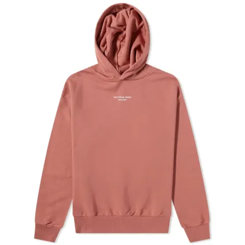 Drôle de Monsieur Centre Logo Popover Hoodie