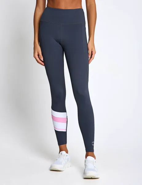 Lilybod No Limit Striped High Waisted Leggings