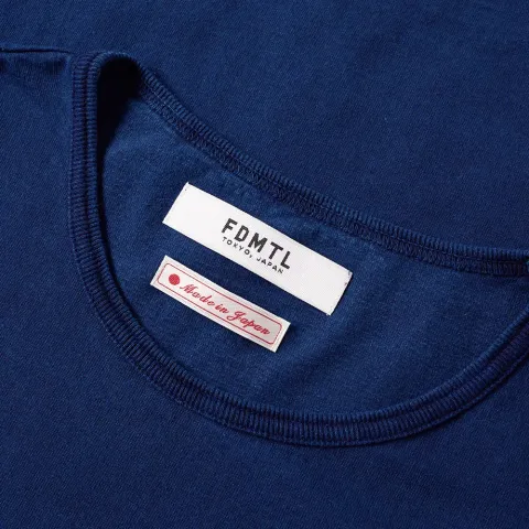Indigo Patchwork Tee