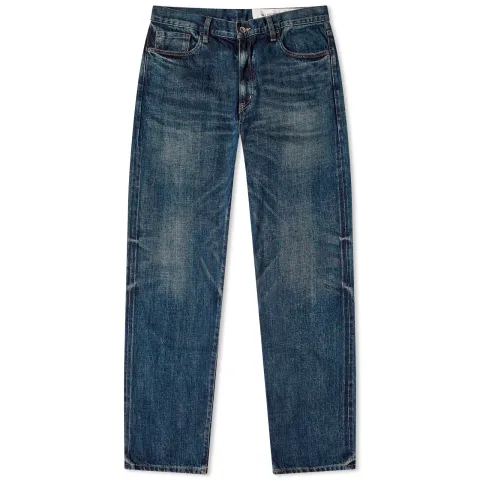 Washed Denim Jeans