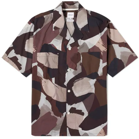 Mads Relaxed Camo Short Sleeve Shirt