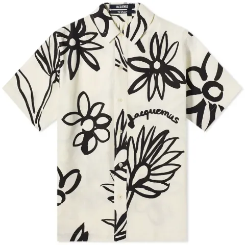 Flowers Logo Vacation Shirt