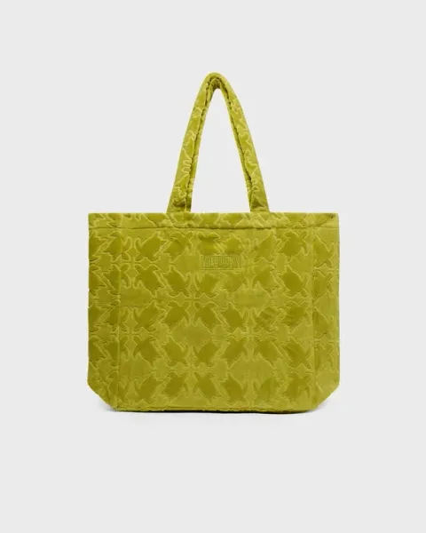 Vilebrequin Terry Cloth Beach Bag Turtles Jacquard