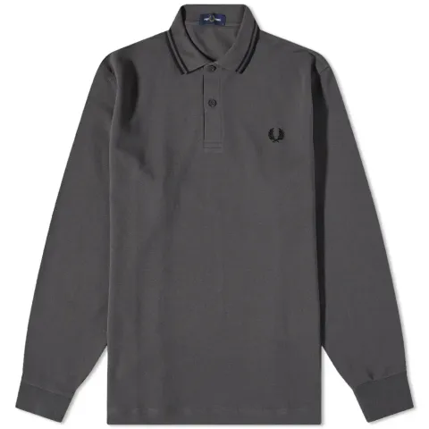 Authentic Long Sleeve Twin Tipped Polo