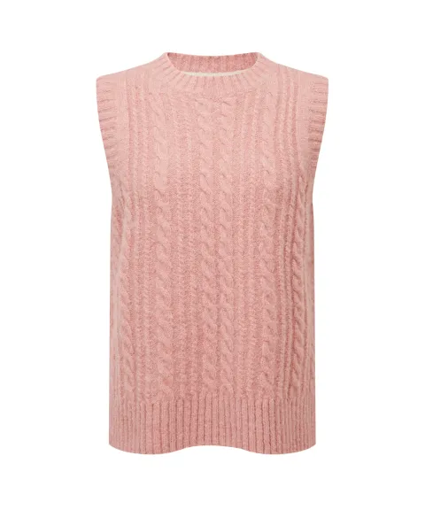 Schöffel Country Evie Sleeveless Jumper - Dusky Pink