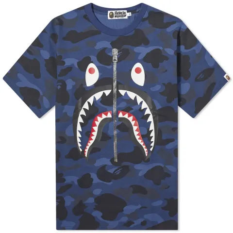 Color Camo Shark T-Shirt