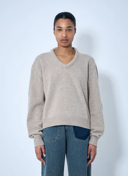Open Back Wool Knit