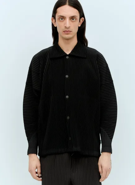 Monthly Colors: February Pleated Shirt