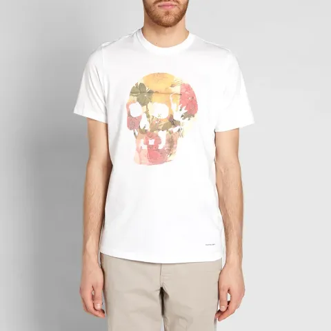 Floral Skull Tee
