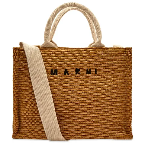 Small Logo Basket Bag