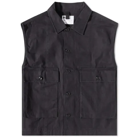 Sleeveless Overshirt