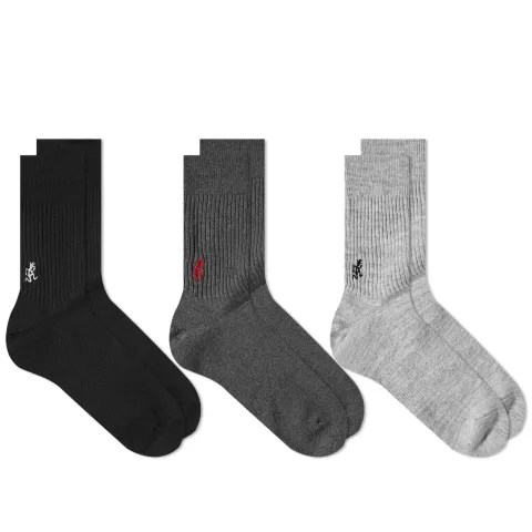 Basic Crew Socks - 3-Pack
