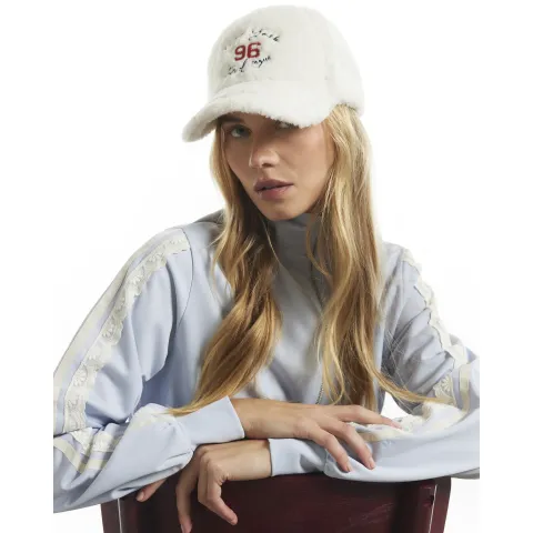 River Island Fluffy Borg Cap