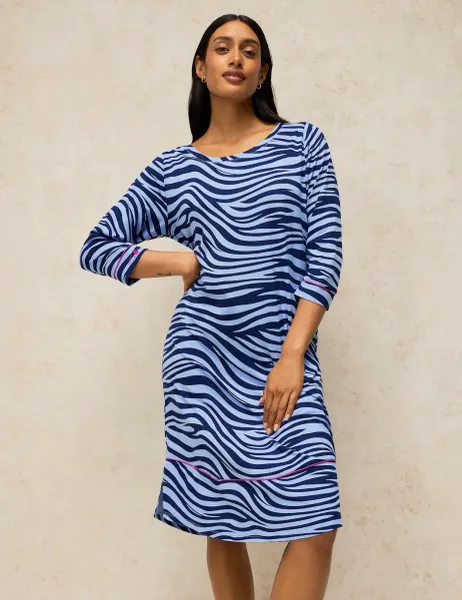White Stuff Cotton Rich Printed Nightshirt