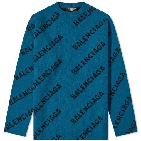 All Over Logo Crew Sweat