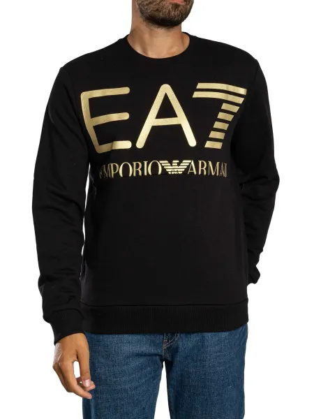 EA7 Emporio Armani Big Logo Graphic Sweatshirt
