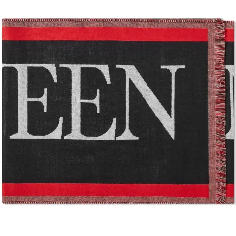 Oversize Logo Scarf