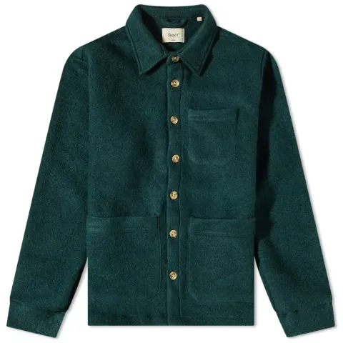 Ivy Wool Fleece Overshirt
