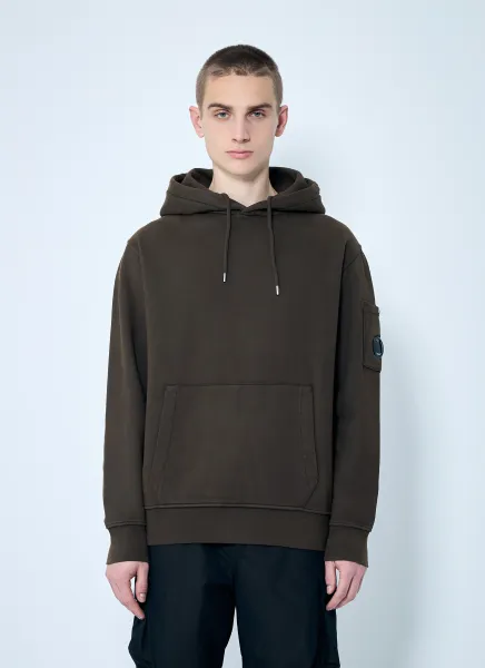Logo Applique Hooded Sweatshirt