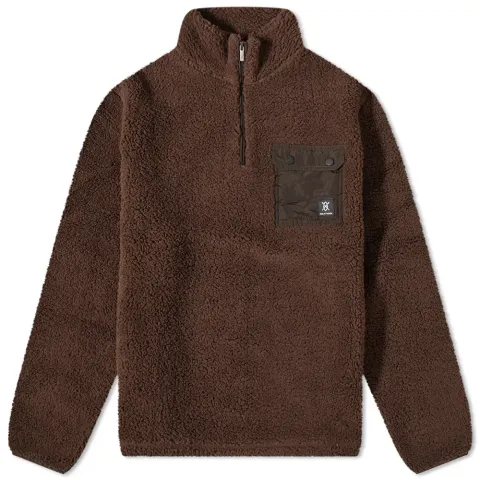 Nedeemo Quarter Zip Sherpa Fleece