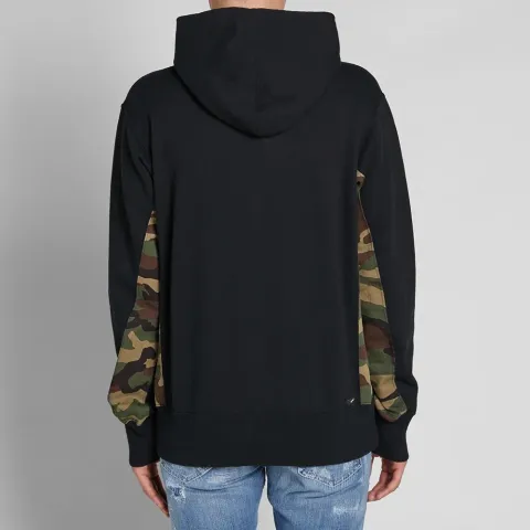 SOPHNET. Camouflage Side Panel Hoody