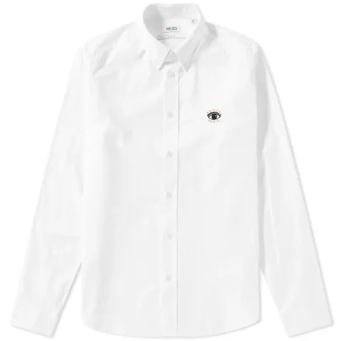 Button Down Small Eye Shirt