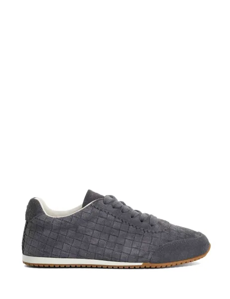 Dune London Suede Trainers Grey