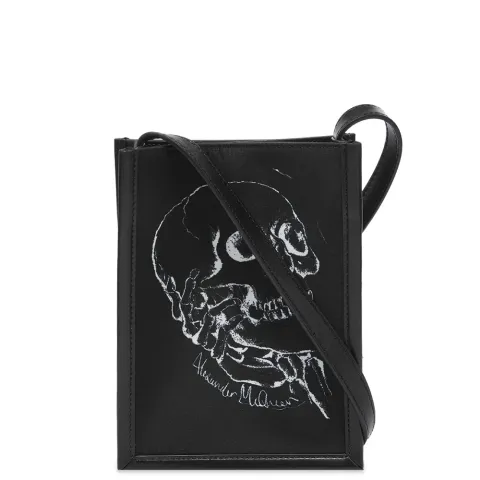 Skull in Hand Mini Crossbody Bag