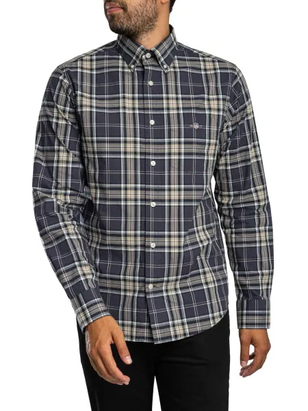 Gant Regular Poplin Check Shirt