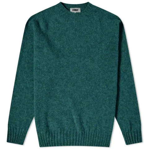 Suedehead Crew Neck Knit