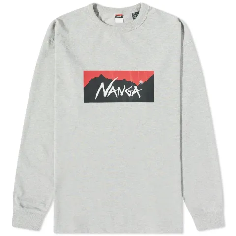 Long Sleeve Eco Hybrid Box Logo T-Shirt