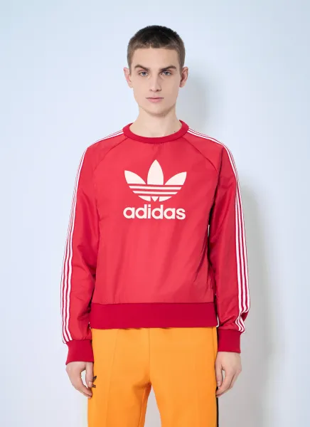 Logo Motif Sweatshirt