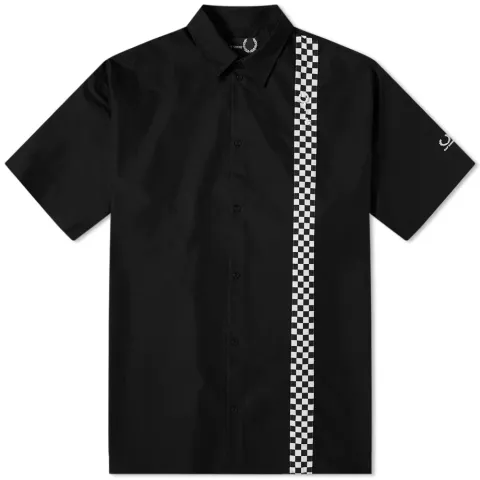 Short Sleeve Checkerboard Shirt
