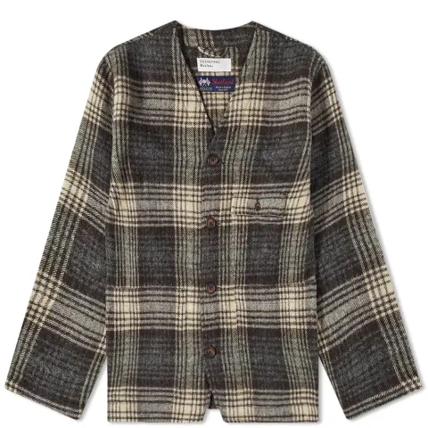 Check Wool Cabin Jacket
