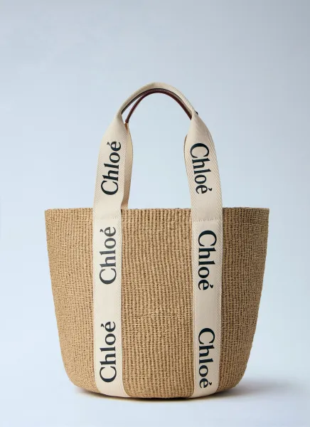 Large Woody Basket Tote